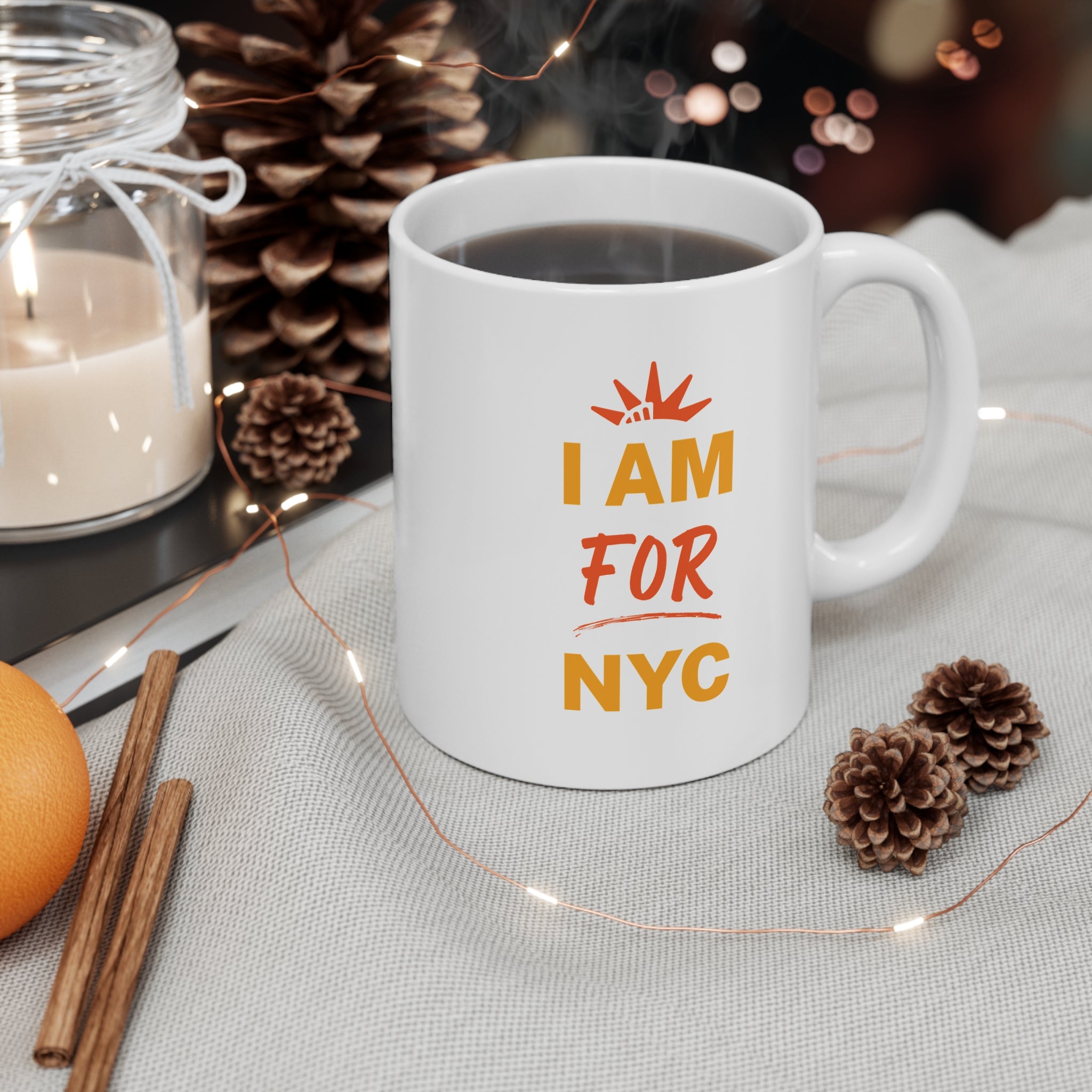 I AM FOR NYC Mug